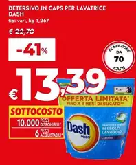 Dash - Detersivo In Caps Per Lavatrice Dash - Detersivo In Caps Per Lavatrice