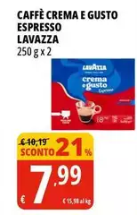 Lavazza - Caffè Crema E Gusto Espresso Lavazza - Caffè Crema E Gusto Espresso