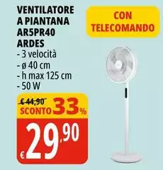 Ardes - Ventilatore A Piantana AR5PR40 Ardes - Ventilatore A Piantana AR5PR40