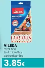 Vileda - Revolution 2in 1 Microfibre Panno Ricambio Vileda - Revolution 2in 1 Microfibre Panno Ricambio