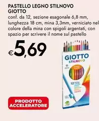 Giotto - Pastello Legno Stilnovo Giotto - Pastello Legno Stilnovo