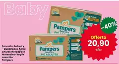 Pampers - Pannolini Babydry Quadripack Pampers - Pannolini Babydry Quadripack