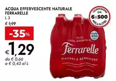 Ferrarelle - Acqua Effervescente Naturale
