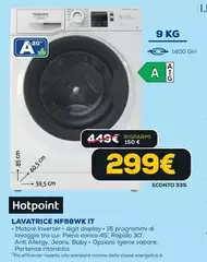Hotpoint - Lavatrice NF98WK IT Hotpoint - Lavatrice NF98WK IT