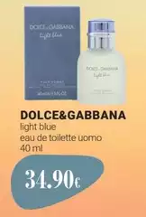Light Blue Eau De Toilette Uomo Light Blue Eau De Toilette Uomo