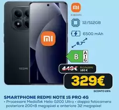 Xiaomi - Smartphone Redmi Note 15 Pro 4g Xiaomi - Smartphone Redmi Note 15 Pro 4g