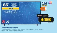 LG - Led Smart 65UA75006