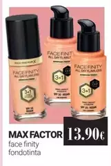 Max Factor - Face Finity Fondotinta Max Factor - Face Finity Fondotinta