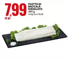 Filetto Di Baccala Dissalato Filetto Di Baccala Dissalato