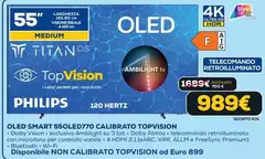 Philips - Oled Smart 55OLED770 Calibrato Topvision