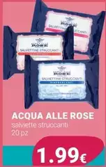 Acqua Alle Rose - Salviette Struccanti