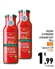 Petti - Passata Di Pomodoro Extrafine Petti - Passata Di Pomodoro Extrafine