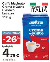 Lavazza - Caffè Macinato Crema e Gusto Classico