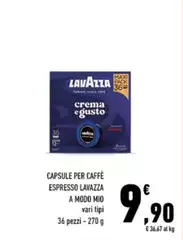 Lavazza - Capsule Per Caffè Espresso A Modo Mio Lavazza - Capsule Per Caffè Espresso A Modo Mio