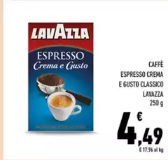 Lavazza - Caffè Espresso Crema E Gusto Classico Lavazza - Caffè Espresso Crema E Gusto Classico