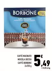 Caffe borbone - Caffe Macinato Miscela Decisa Caffe borbone - Caffe Macinato Miscela Decisa