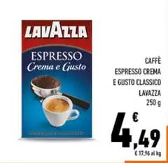Lavazza - Caffè Espresso Crema E Gusto Classico Lavazza - Caffè Espresso Crema E Gusto Classico
