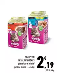 Whiskas - Pranzetti In Salsa Whiskas - Pranzetti In Salsa