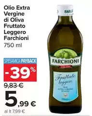 Farchioni - Olio Extra Vergine Di Oliva Fruttato Leggero Farchioni - Olio Extra Vergine Di Oliva Fruttato Leggero