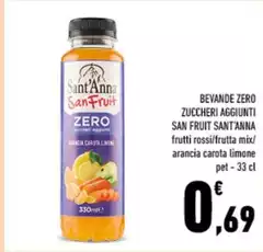 Sant'anna - Bevande Zero Zuccheri Aggiunti Sant'anna - Bevande Zero Zuccheri Aggiunti