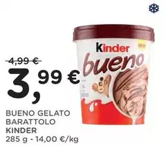 Kinder - Bueno Gelato Barattolo Kinder - Bueno Gelato Barattolo