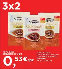 Garden gourmet - Soup Royale Di Salmone, Di Pollo Con Pasta E Spinaci Garden gourmet - Soup Royale Di Salmone, Di Pollo Con Pasta E Spinaci