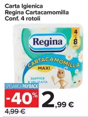 Regina - Carta Igienica Cartacamomilla Regina - Carta Igienica Cartacamomilla