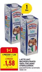 Sterilgarda - Latte UHT Microfiltrato 100% Italiano Sterilgarda - Latte UHT Microfiltrato 100% Italiano