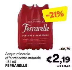 Ferrarelle - Acqua Minerale Effervescente Naturale