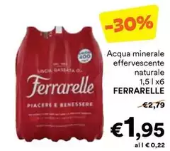 Ferrarelle - Acqua Minerale Effervescente Naturale Ferrarelle - Acqua Minerale Effervescente Naturale