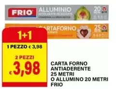 Frio - Carta Forno Antiaderente O Allumino