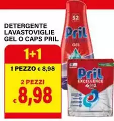 Pril - Detergente Lavastoviglie Gel O Caps