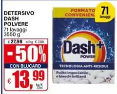 Dash - Detersivo Polvere Dash - Detersivo Polvere