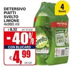 Svelto - Detersivo Piatti Limone