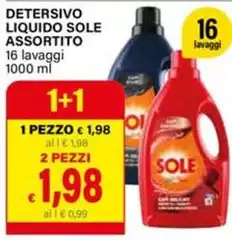 Sole - Detersivo Liquido Assortito Sole - Detersivo Liquido Assortito