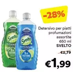 Svelto - Detersivo Per Piatti Svelto - Detersivo Per Piatti