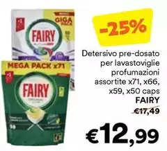 Fairy - Detersivo Pre Dosato Per Lavastoviglie Fairy - Detersivo Pre Dosato Per Lavastoviglie