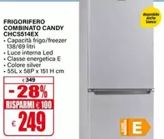 Candy - Combinato CHCS514EX Candy - Combinato CHCS514EX
