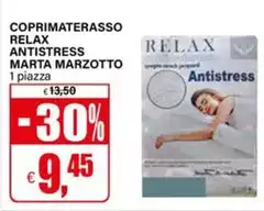 Coprimaterasso Relax Antistress Marta Marzotto