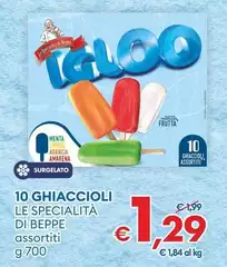Le Specialità Di Beppe - 10 Ghiaccioli Le Specialità Di Beppe - 10 Ghiaccioli