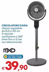 Mxd - Circolatore D'Aria Mxd - Circolatore D'Aria