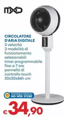 Mxd - Circolatore D'Aria Digitale Mxd - Circolatore D'Aria Digitale
