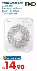 Mxd - Ventilatore Box Mxd - Ventilatore Box