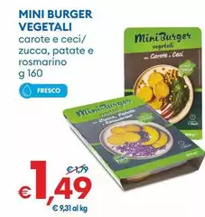 Mini Burger Vegetali Mini Burger Vegetali