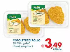 Fileni - Cotolette Di Pollo Fileni - Cotolette Di Pollo