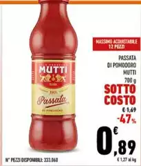 Mutti - Passata Di Pomodoro Mutti - Passata Di Pomodoro