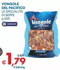Le Specialità Di Beppe - Vongole Del Pacifico Le Specialità Di Beppe - Vongole Del Pacifico