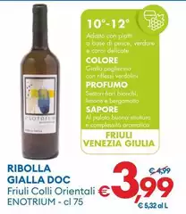 Ribolla Gialla DOC
