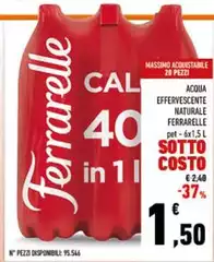 Ferrarelle - Acqua Effervescente Naturale Ferrarelle - Acqua Effervescente Naturale