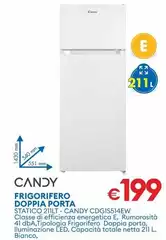 Candy - Frigorifero Doppia Porta Candy - Frigorifero Doppia Porta